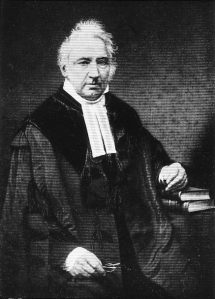 Rev Jack Dunmore Lang...the Minister at Scots Church. He clashed with Rev McGilvray from St Andrew's.